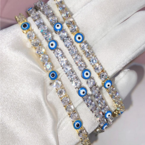 EVIL EYE TENNIS BRACELET