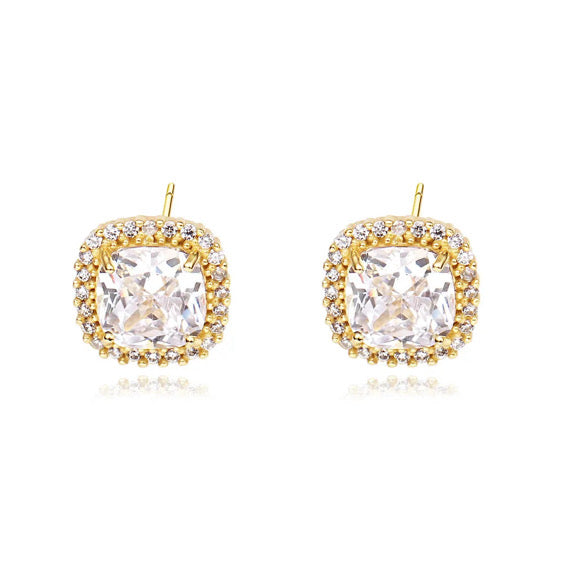 Cushion Cut Earrings
